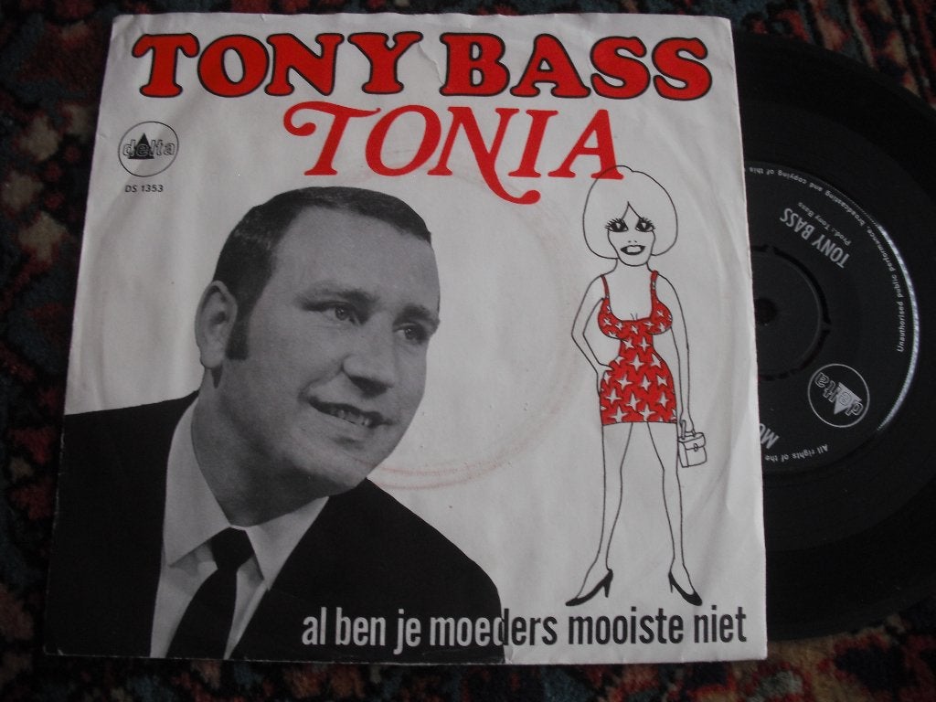 Tony Bass - Tonia., Ophalen of Verzenden, Zo goed als nieuw, 12 inch, Levenslied of Smartlap