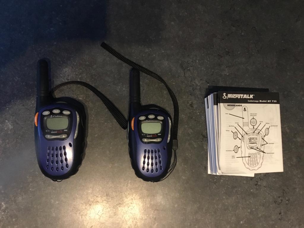 Cobra Microtalk MT-712, Ophalen, Zo goed als nieuw