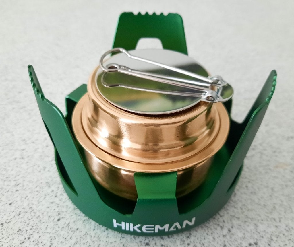 Mini alcohol/spiritus brander, Ophalen, Zo goed als nieuw