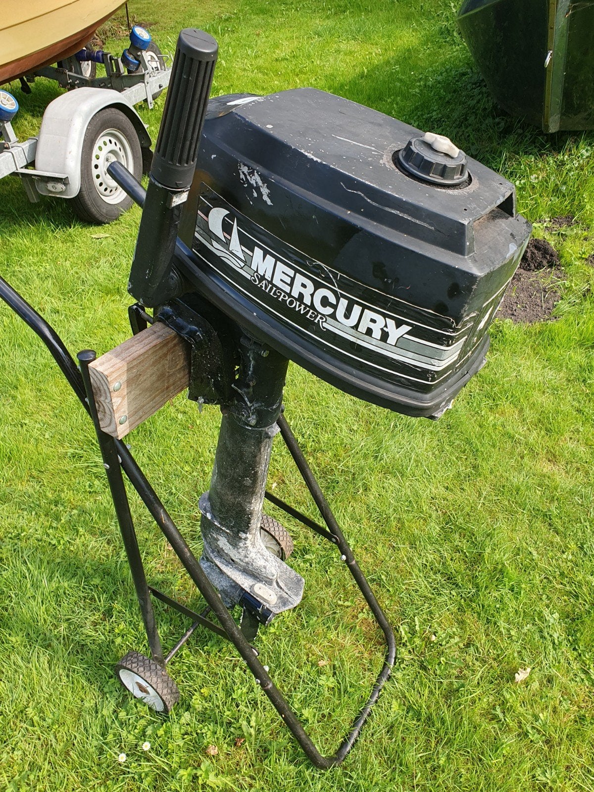 Mercury 4pk 2takt, Watersport en Boten, 5 tot 10 pk, Viertaktmotor, Ophalen of Verzenden, Zo goed als nieuw