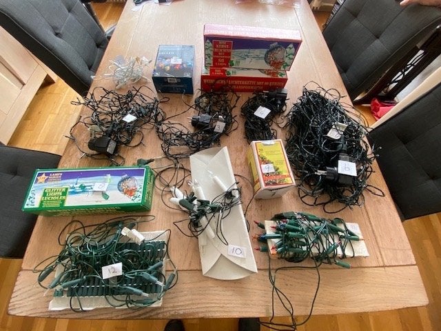 kerstverlichting diverse soorten, Diversen, Ophalen of Verzenden, Zo goed als nieuw