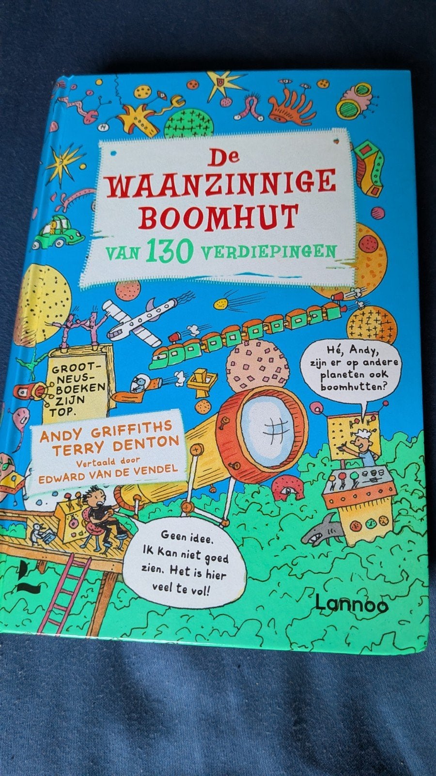 De Waanzinnige Boomhut van 130 Verdiepingen - Andy Griffiths, Boeken, Ophalen of Verzenden, Zo goed als nieuw, Andy Griffiths