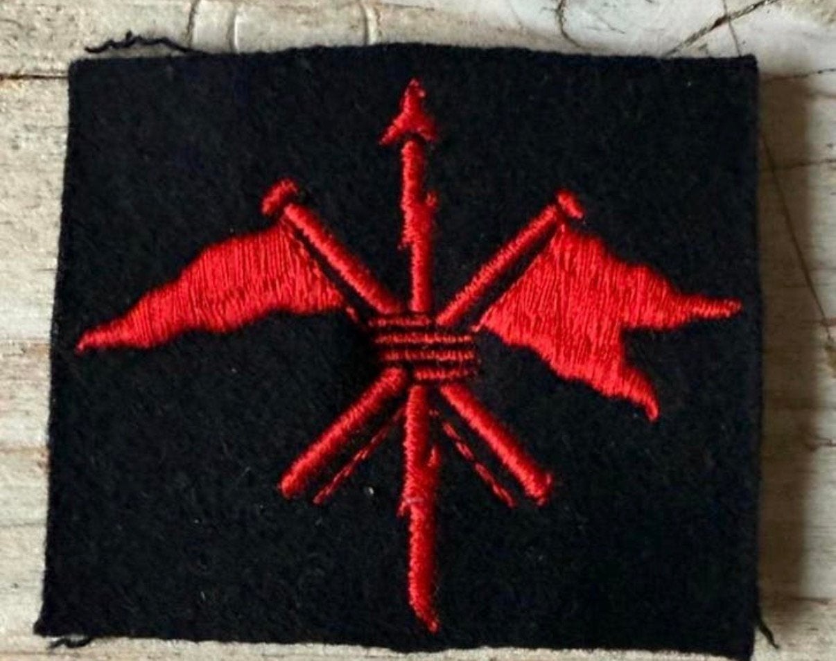 Marine Embleem  Telegrafist, Verzenden, Marine, Nederland, Embleem of Badge