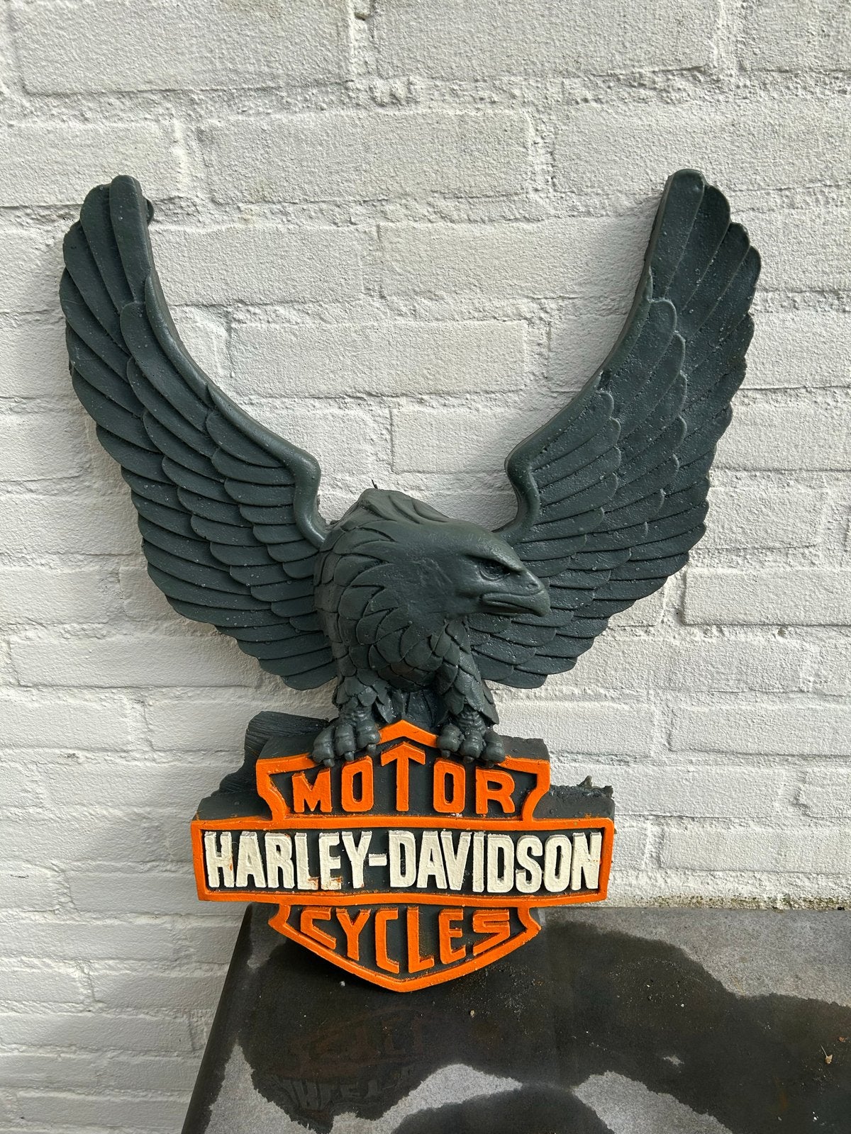 Harley-Davidson Adelaar Wanddecoratie - 62 cm, Ophalen of Verzenden, Gebruikt, Kunststof