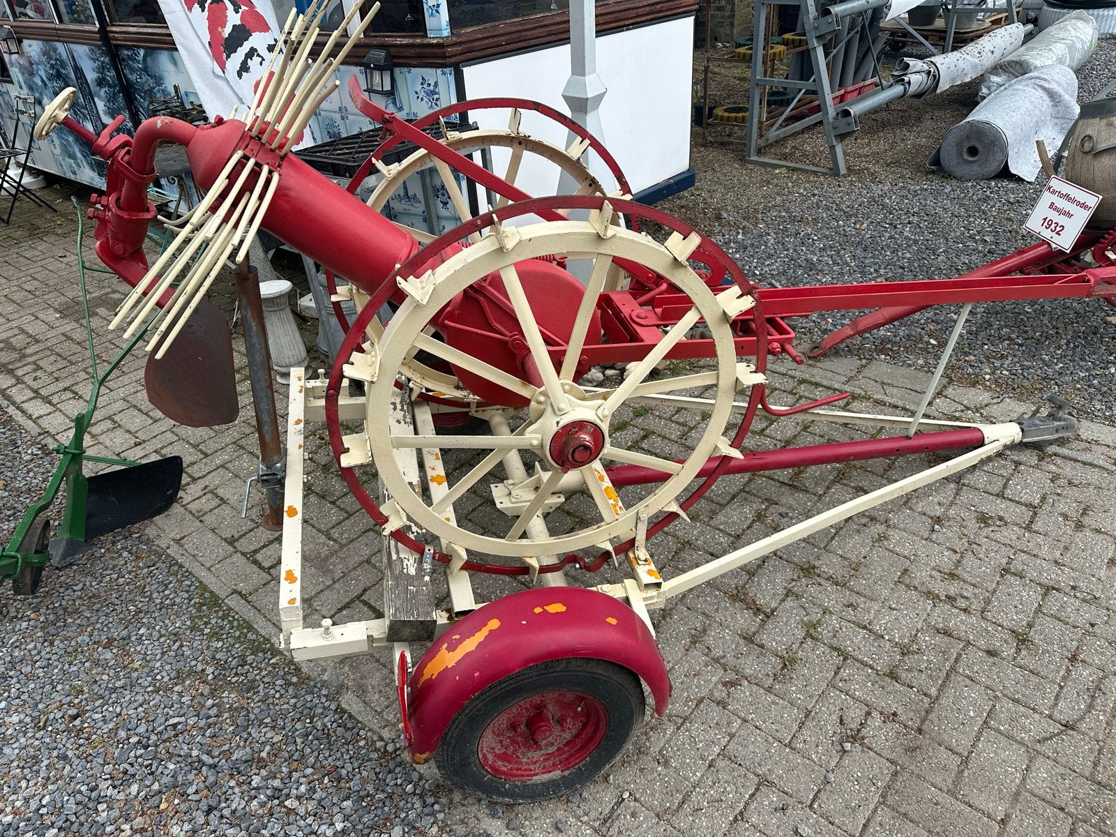 Lanz 21 Aardappelrooier - Uniek stuk gereedschap!, Ophalen
