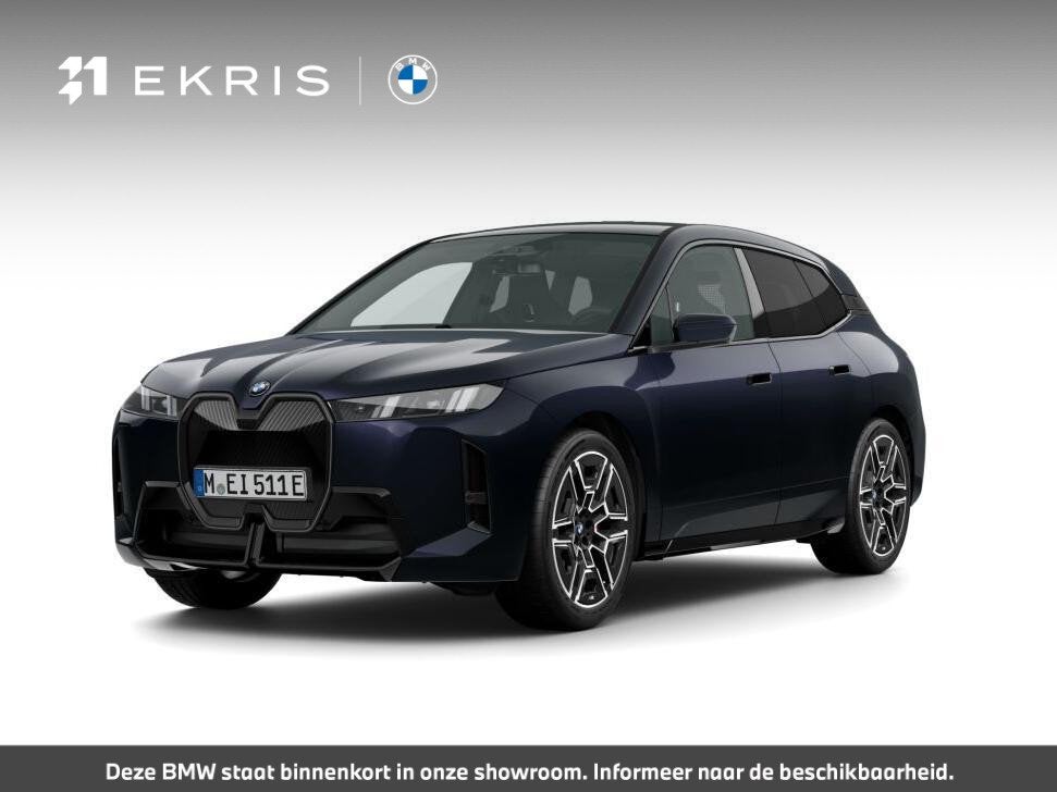 BMW iX xDrive45 101 kWh M Sportpakket Pro | Innovation Pack, Auto's, Automaat, IX, Zwart, 408 pk
