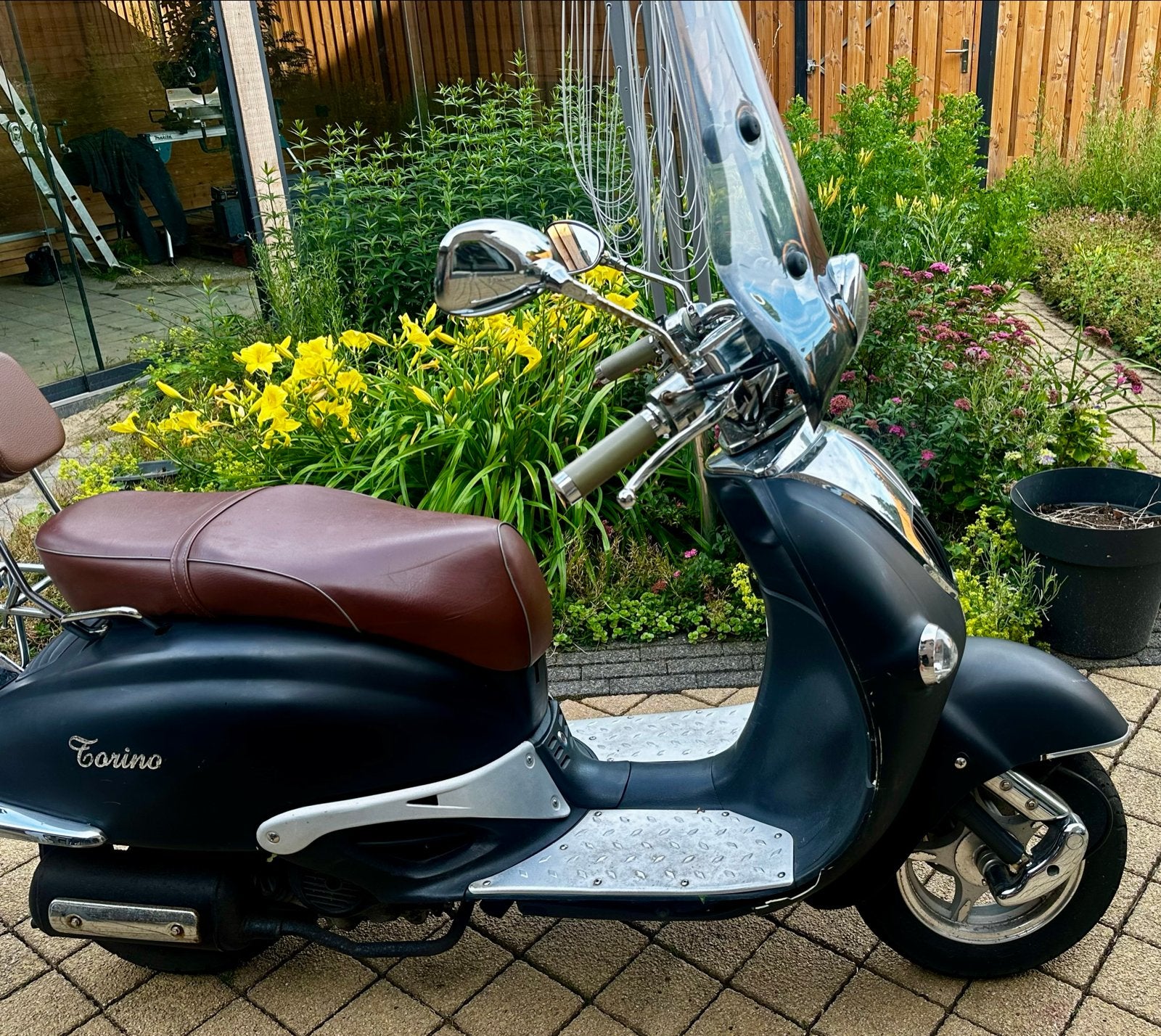 Fijne Biondi scooter - rijdt 40km/u, Gebruikt, Benzine, Ophalen, Overige merken