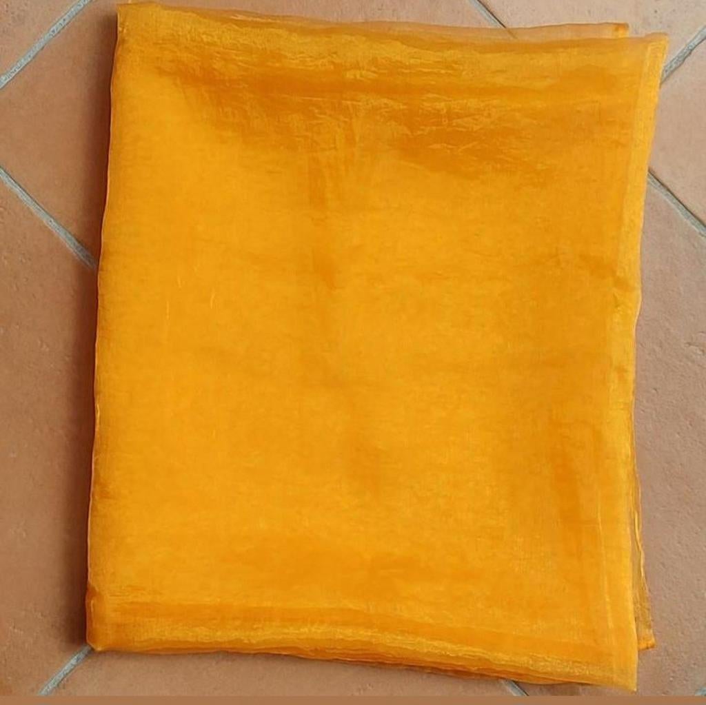 omgezoomde lap oranje tutu stof 140x160cm, 120 cm of meer, Oranje, Ophalen of Verzenden, Zo goed als nieuw