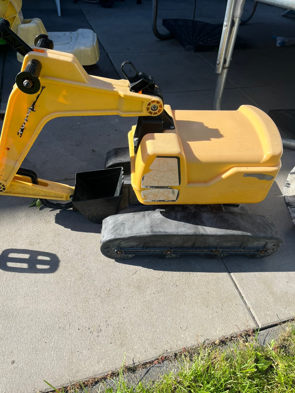 Graafmachine, Ophalen, Gebruikt