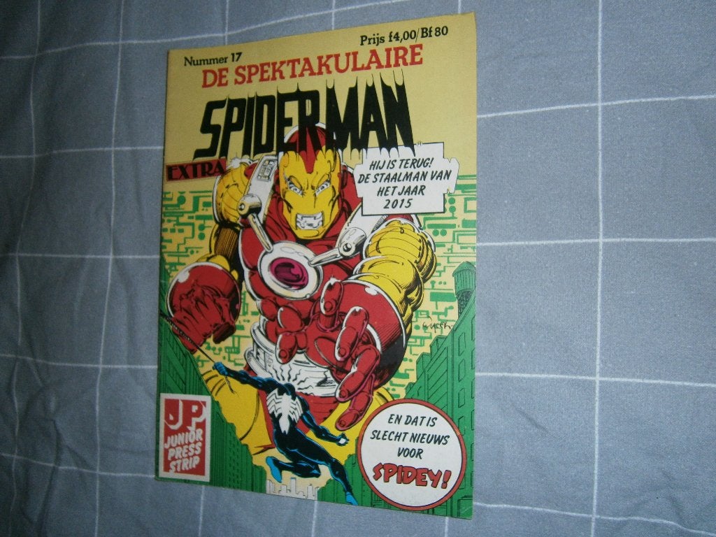 De Spektakulaire Spiderman Extra , nr. 17 – Juniorpress 1987, Europa, Stan Lee , Ken McDonald, Ophalen, Gelezen