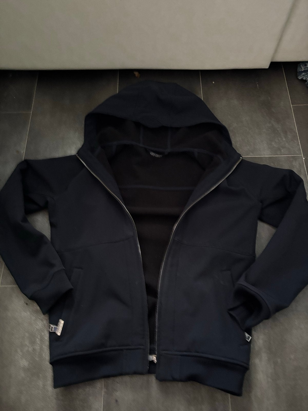 Originele Airforce jas - Unieke pasvorm, Ophalen of Verzenden, Zo goed als nieuw, Overige maten, Zwart