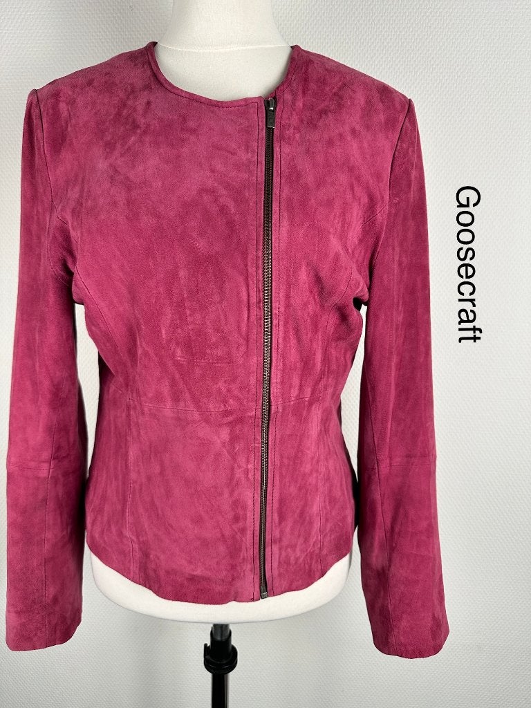 Goosecraft Leren Jas  (mt: 40) 30,4/9806, Maat 38/40 (M), Zwart, Goosecraft, Goosecraft