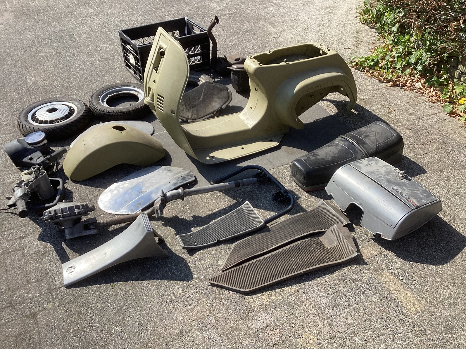 Vespa pk 50 xl, Ophalen, Gebruikt