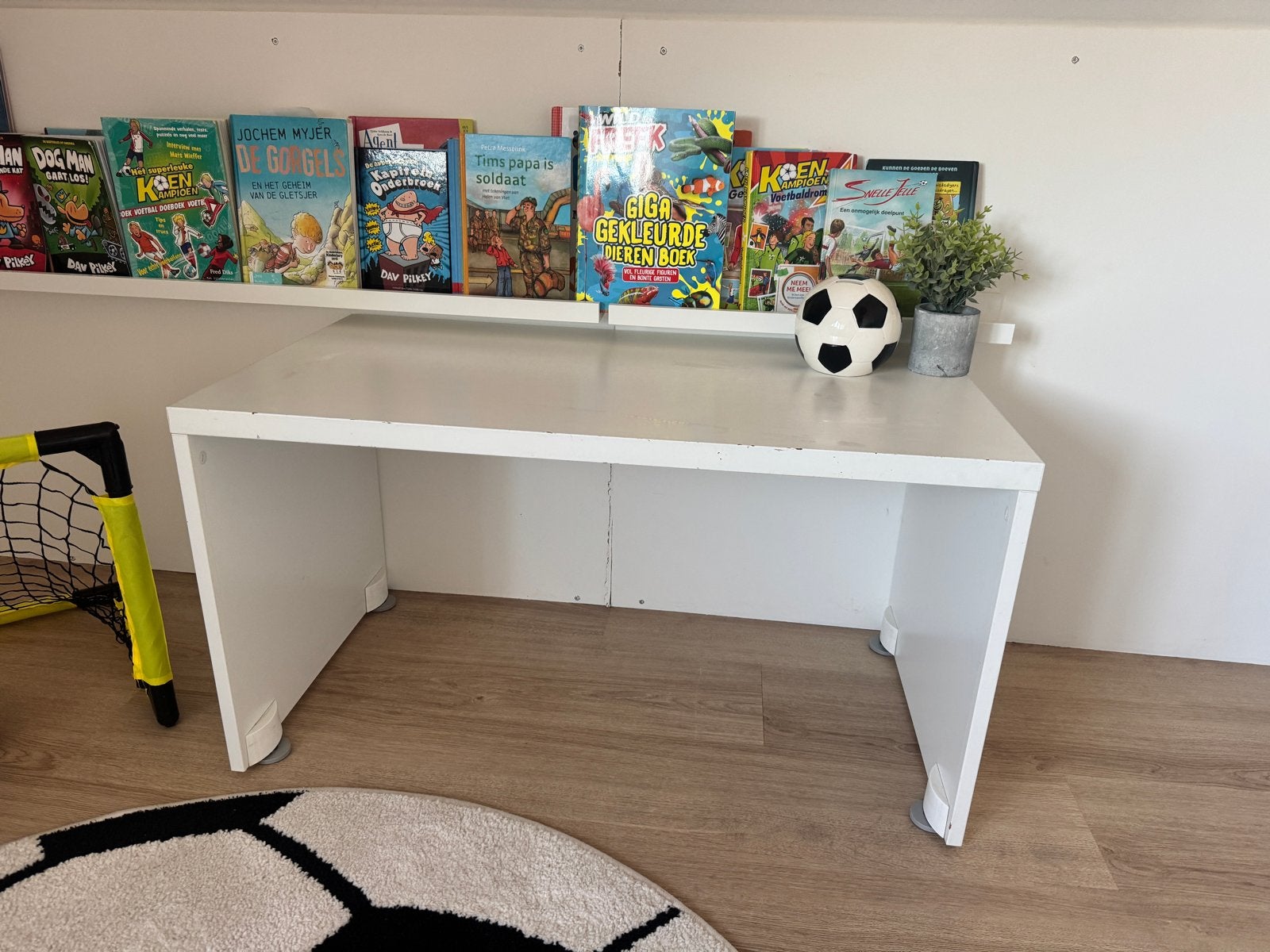 IKEA kinderbureautje - Wit, Ophalen, Gebruikt, IKEA, Wit
