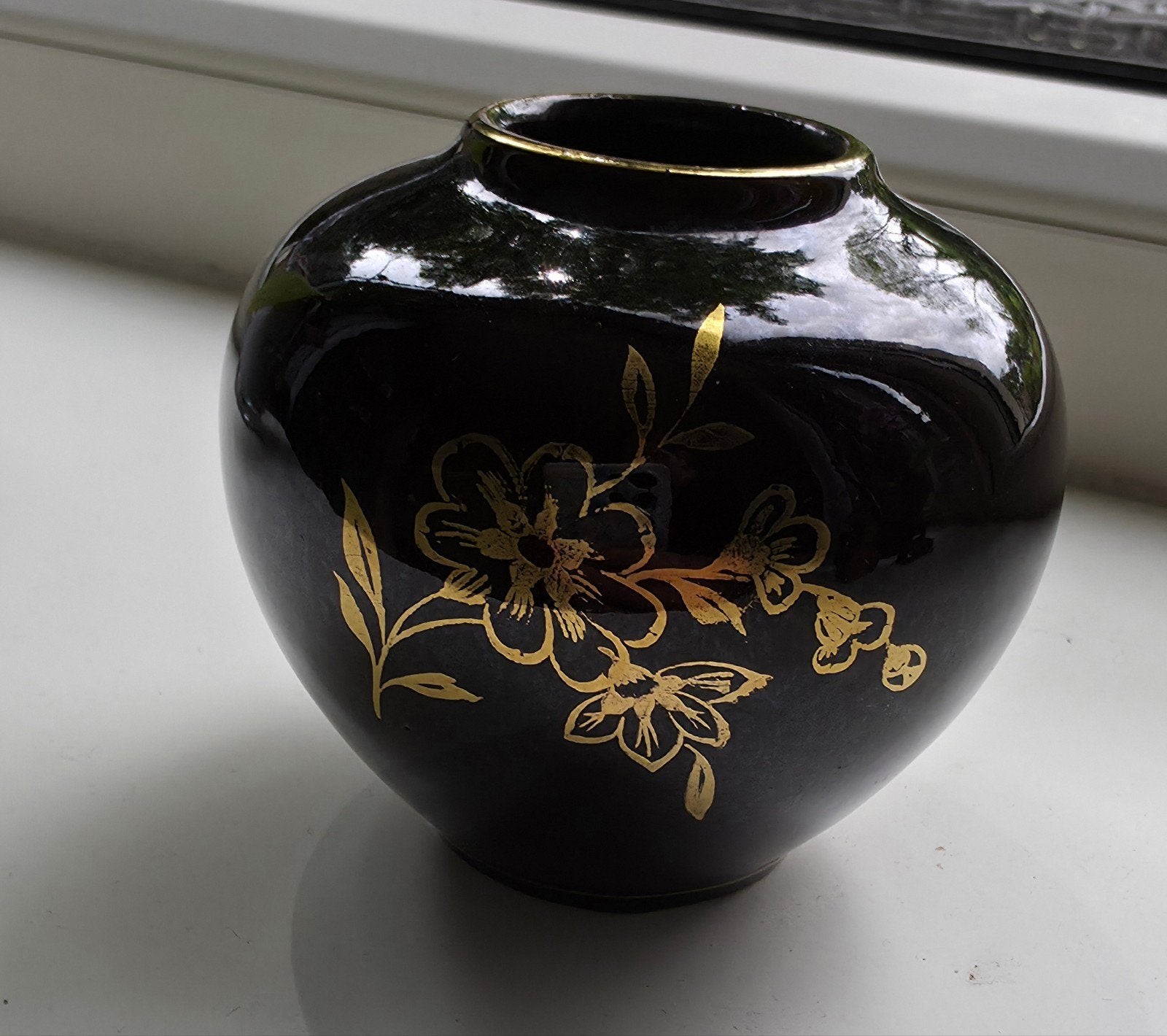 Vintage Jasba Keramik vaasje (Handarbeit) – model 563/7, Antiek en Kunst, Ophalen of Verzenden