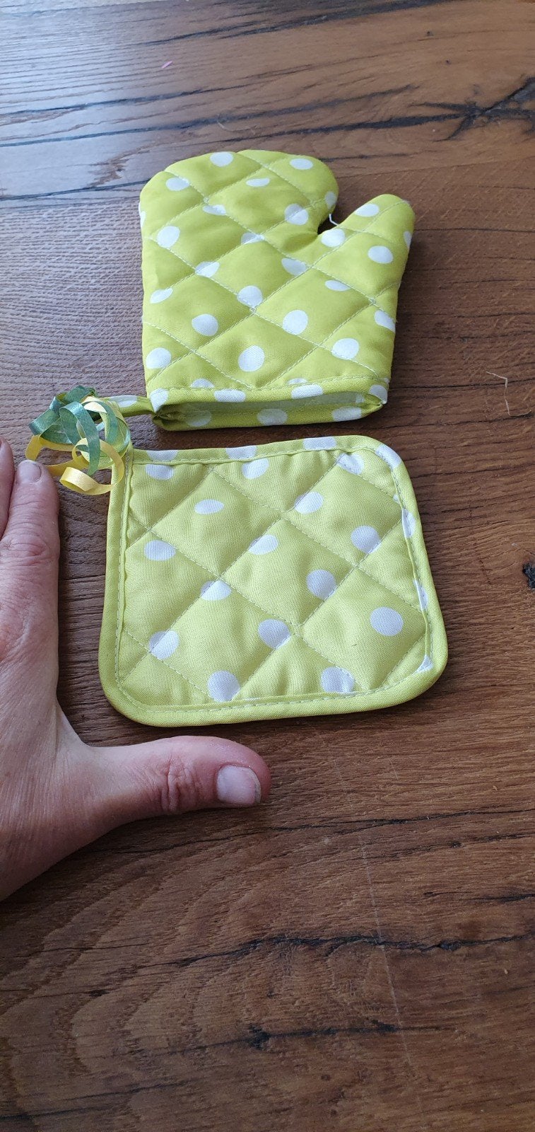 Nieuw 2 ovenwanten voor keuken speelgoed, Ophalen of Verzenden, Nieuw, Overige materialen, Speelkeuken-accessoire