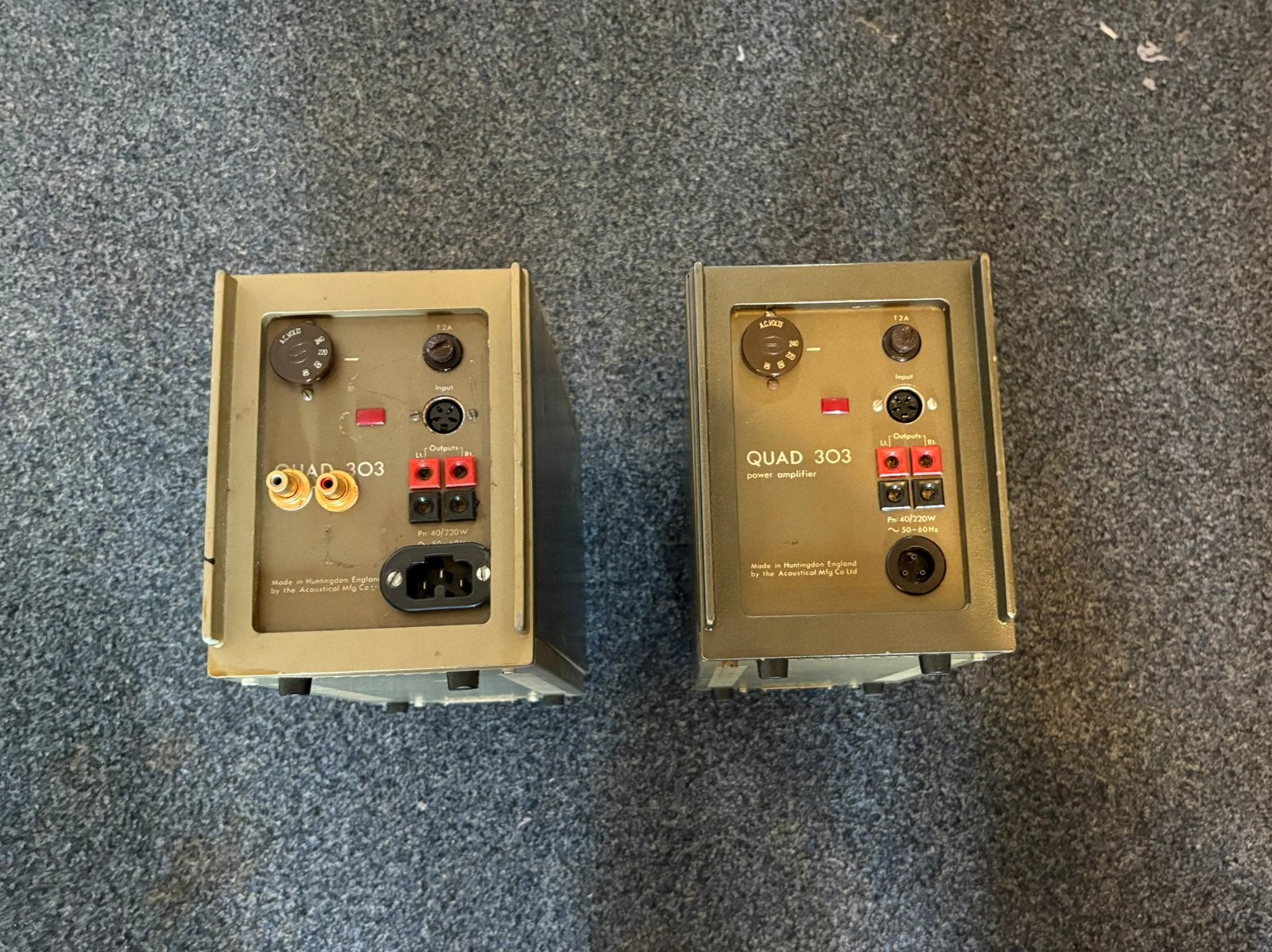 Quad 303 Eindversterker,s, Overige merken, Gebruikt, Ophalen of Verzenden, 60 tot 120 watt