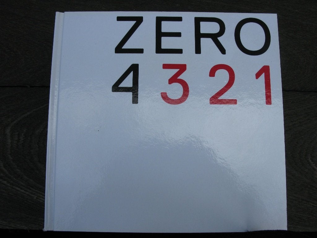 KUNSTBOEK "ZERO 4321" OVER DE KUNSTSTROMING ZERO, Gelezen, Ophalen of Verzenden, Porschmann/Visser, Schilder- en Tekenkunst