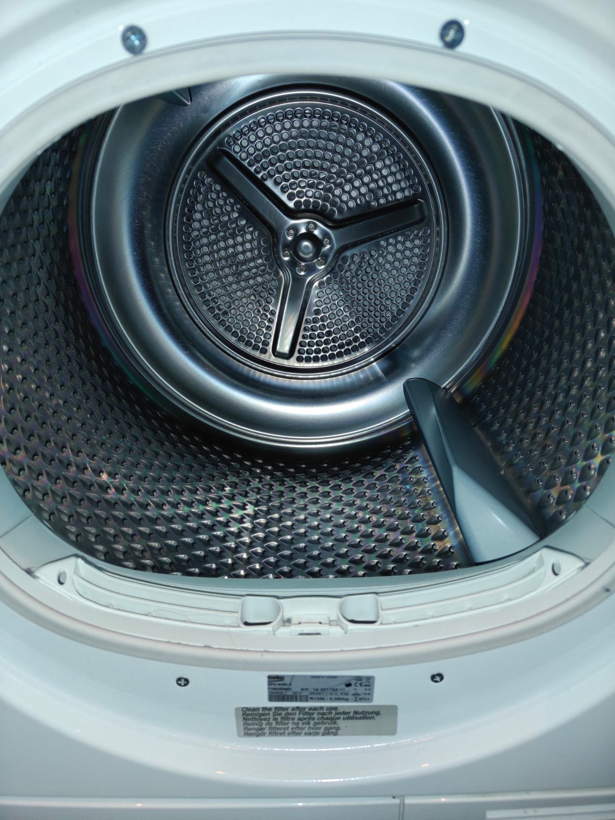 Foto 4 van Beko DPU 8360 X Warmtepompdroger - 7 jaar oud