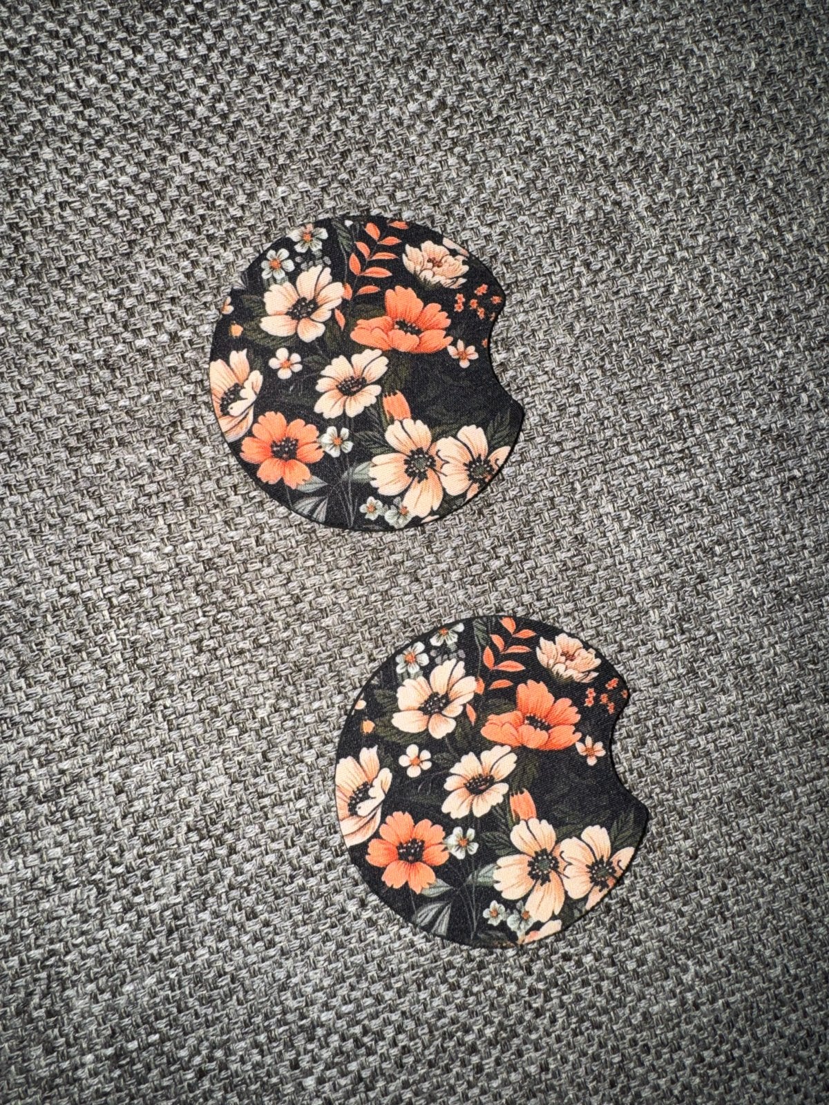 Bloemen Auto Onderzetters - Set van 2, Ophalen of Verzenden, Nieuw