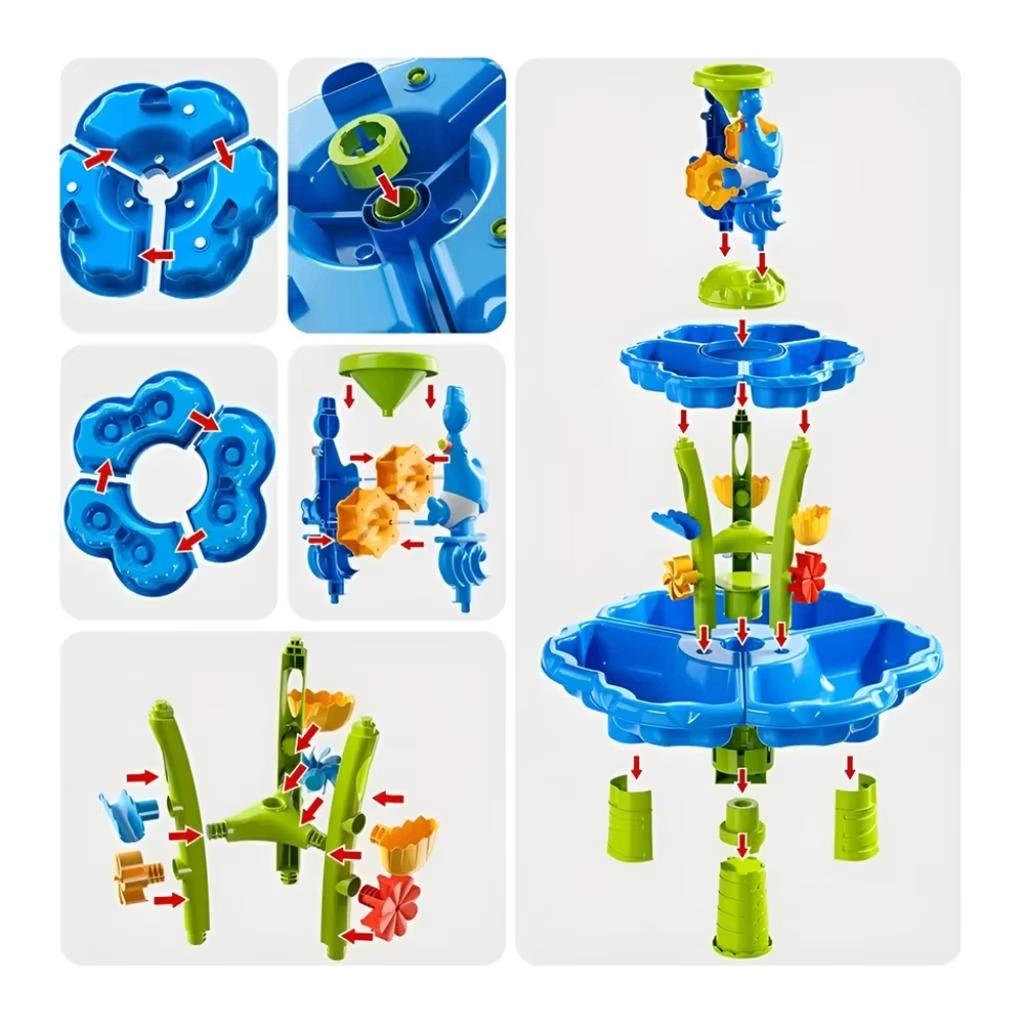 Watertafel splash & fun - Zandtafel - Buiten Speelgoed, Cave & Garden, Verzenden, Nieuw, Kouwe Hoek 1B, Waddinxveen