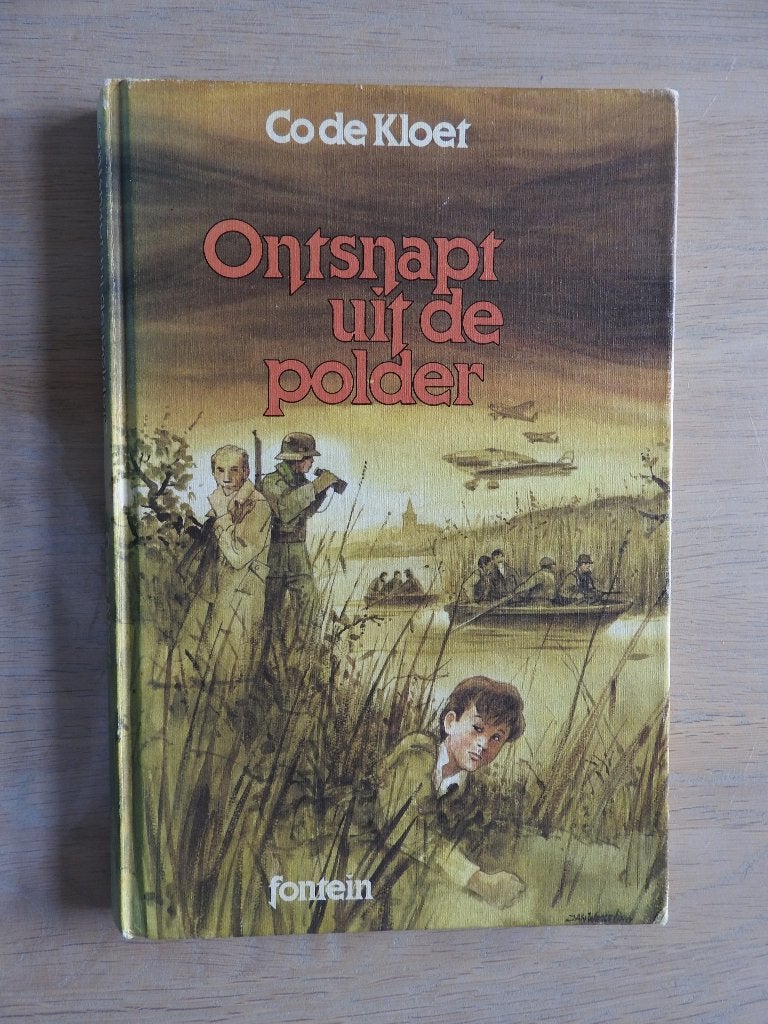 Co de Kloet - Ontsnapt uit de polder, Ophalen of Verzenden, Tweede Wereldoorlog, Gelezen, Overige onderwerpen
