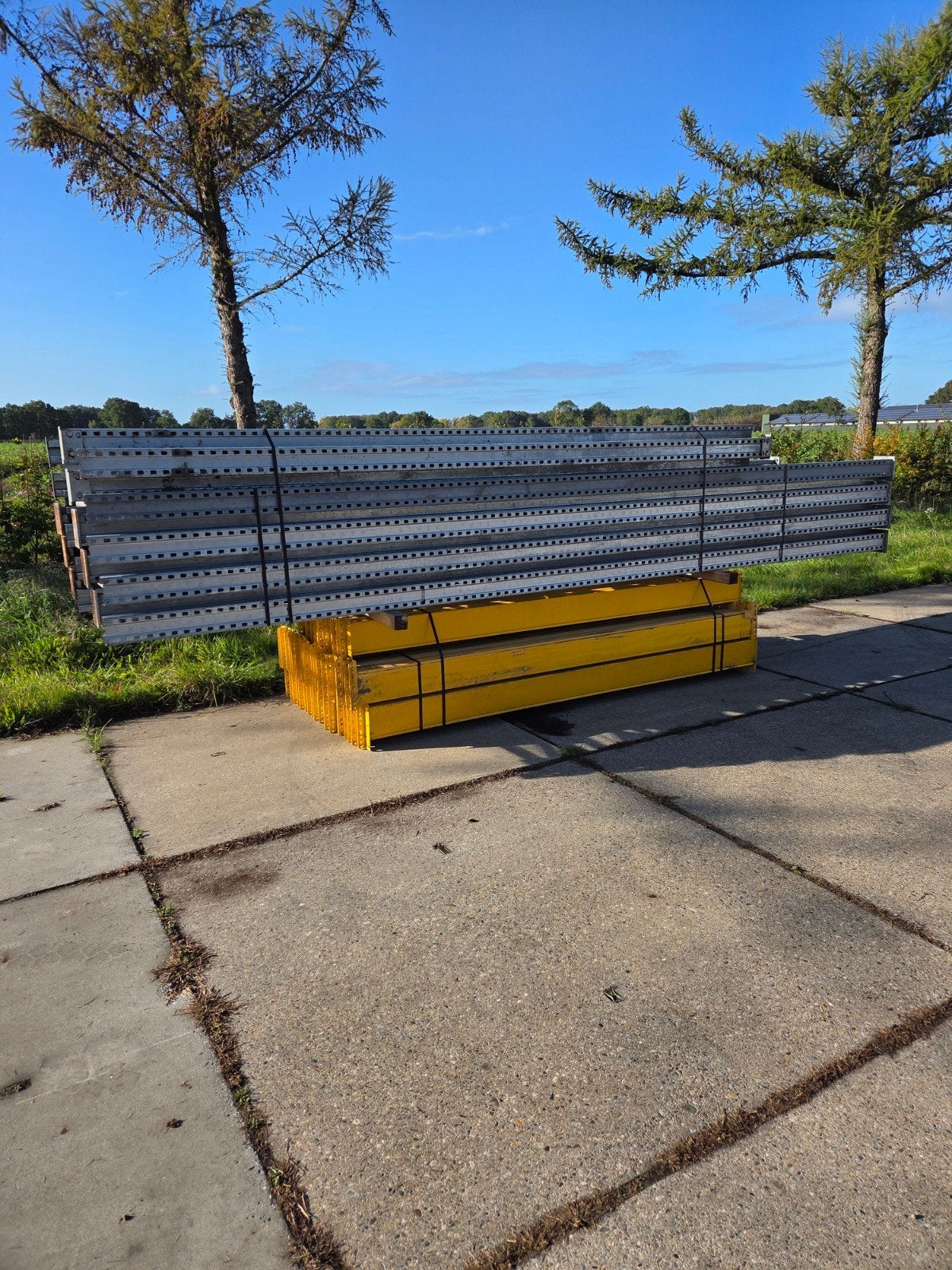set bito palletstelling zwaar uitgevoerd 10x st 46xlig, Ophalen of Verzenden, Gebruikt, 250 mm of meer