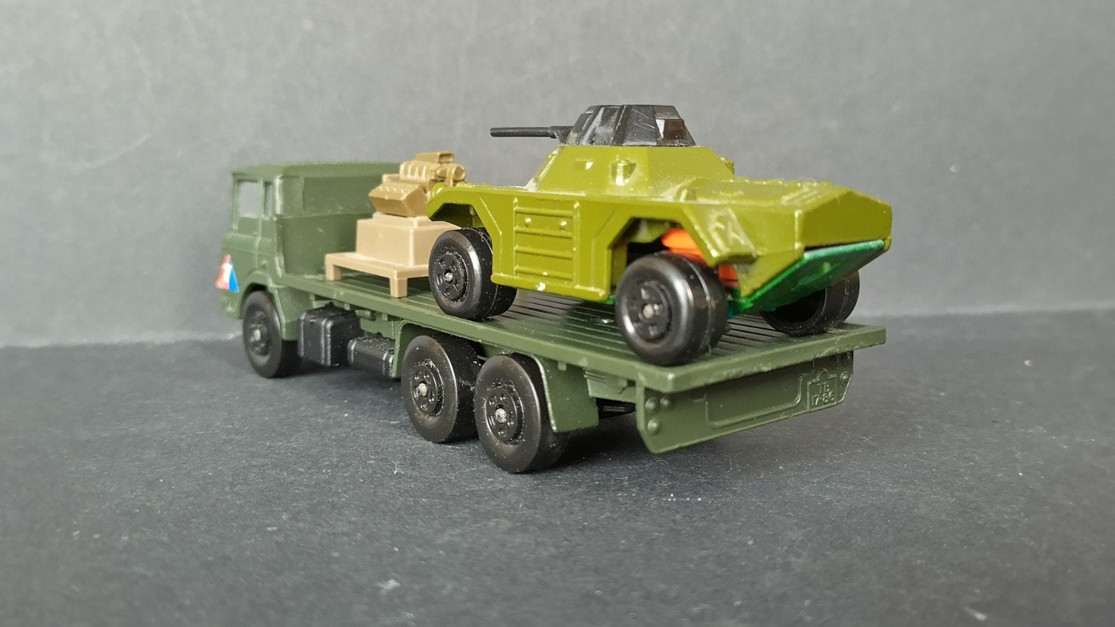 Daf 2000 Army Waesel Matchbox Superkings Pol, Verzenden, ., Zo goed als nieuw, Bus of Vrachtwagen