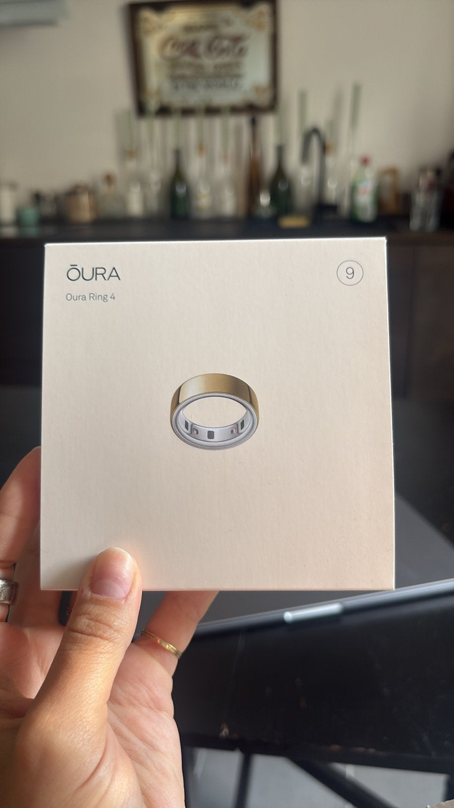 Oura Ring 4 - Maat 9 - Nieuw in doos (ongeopend), Sieraden, Tassen en Uiterlijk, Ringen, Ophalen, Overige materialen, Nieuw, 17 tot 18