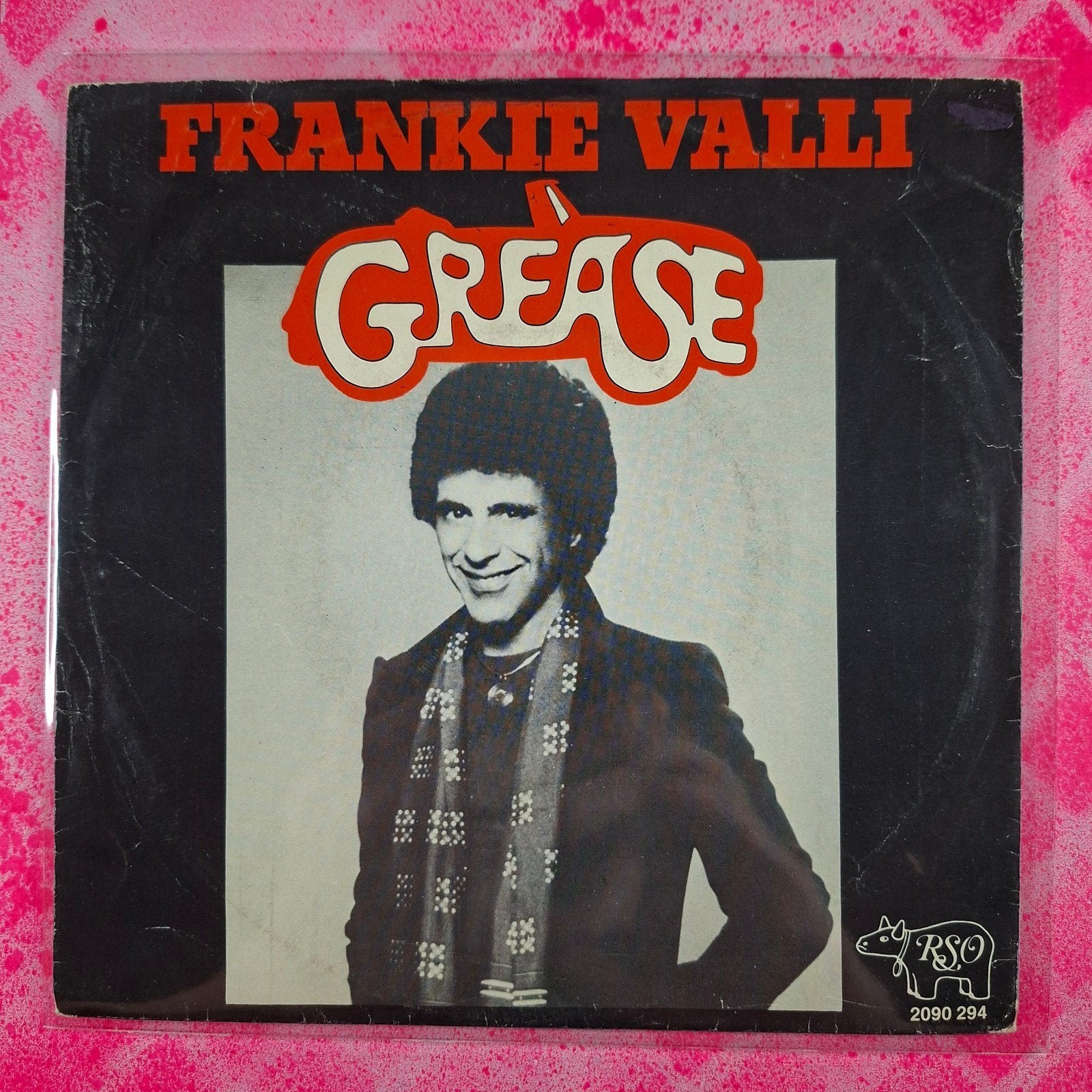 Frankie Valli Grease single.                         Star45, Gebruikt, 7 inch, Single, Ophalen of Verzenden
