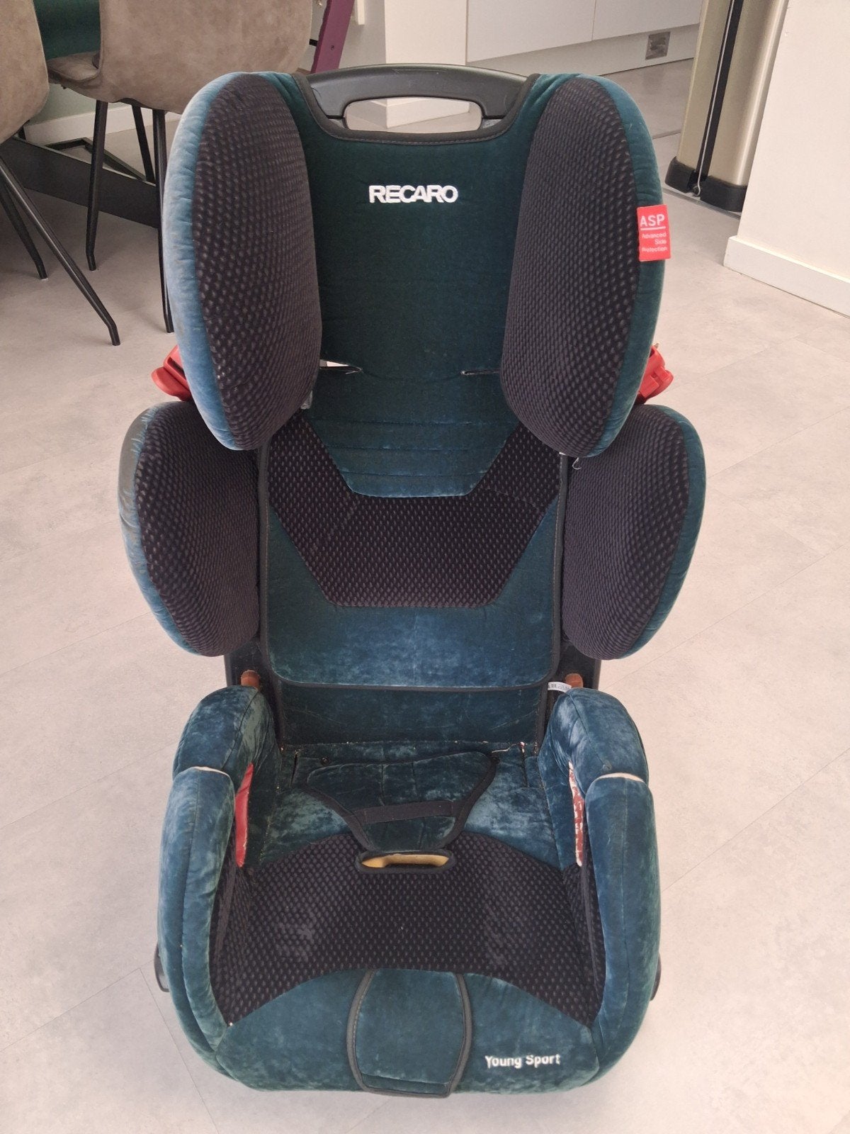 Recaro Young Sport autostoel, Kinderen en Baby's, Autostoeltjes, Zijbescherming, 9 t/m 36 kg, Ophalen, Overige merken