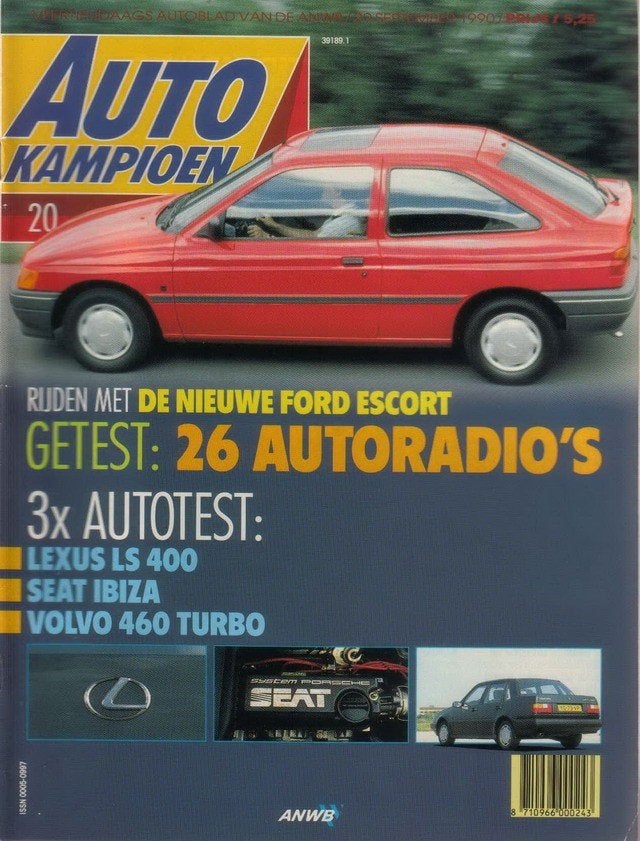 Autokampioen 20 1990 : Lexus LS400 - Volvo 460 Turbo - Seat, Ophalen of Verzenden, Gelezen, Algemeen