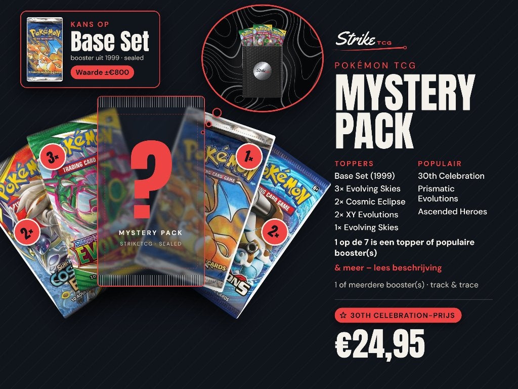 Pokémon Mystery Pack – Base Set, Evolving Skies & meer, Hobby en Vrije tijd, Verzenden, Nieuw, Booster, Foil