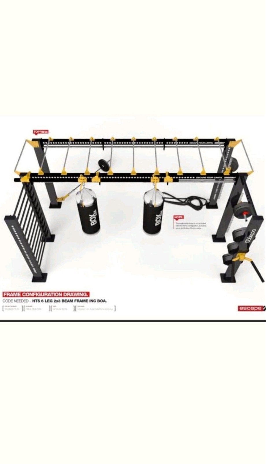 Octagon Escape Multifunctioneel Rack, Ophalen, Overige typen