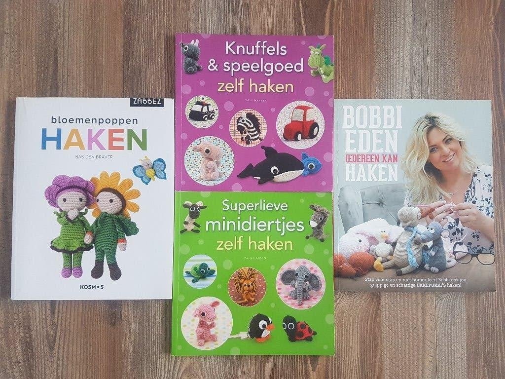 Haakboeken divers, Ophalen of Verzenden, Zo goed als nieuw, Haken, Patroon of Boek