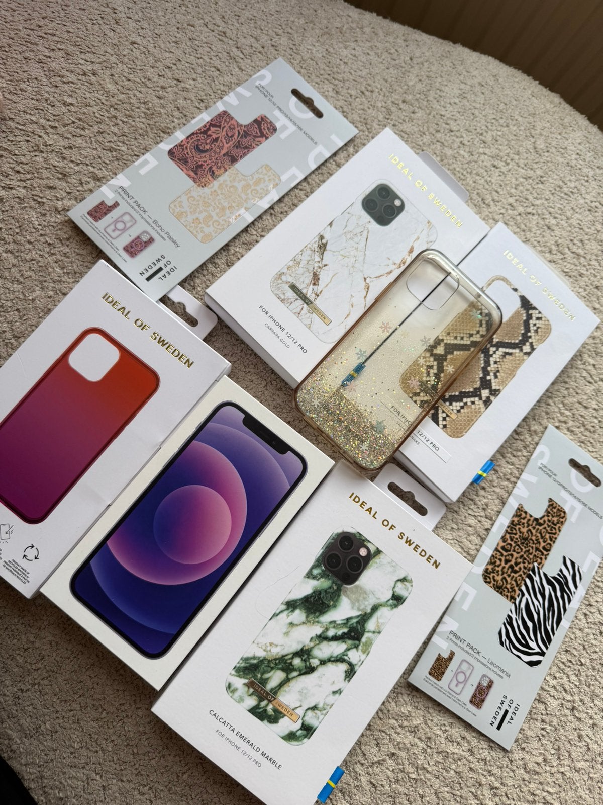 Complete iPhone 12 met doosje, snellaad kabel en accessories, Ophalen of Verzenden, Zo goed als nieuw, Overige typen