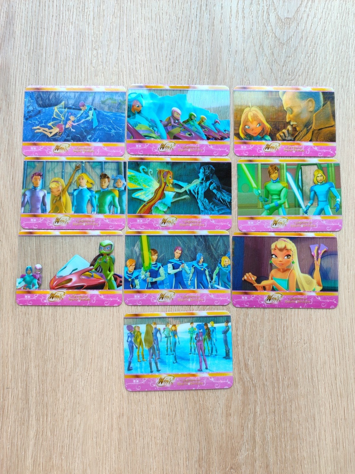 Winx Club Plaatjes - Set van 10, Ophalen of Verzenden, Meerdere plaatjes