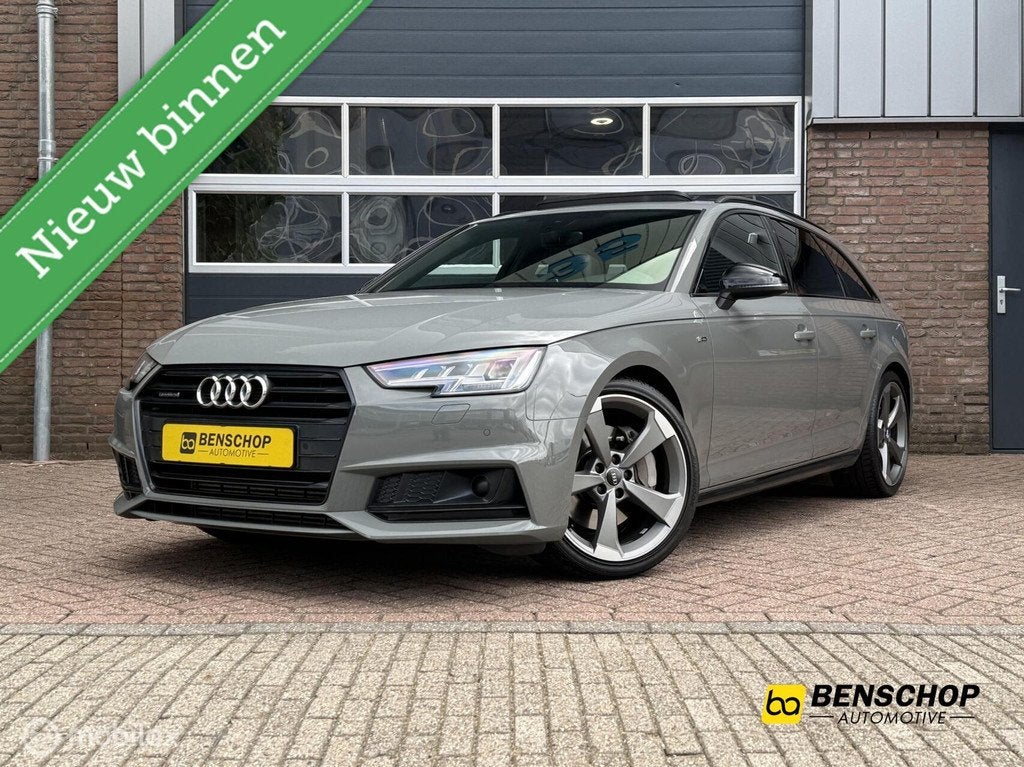 Audi A4 Avant 2.0 TFSI quattro S-line Panodak Alcantara Virt, Auto's, Audi, Automaat, 15 km/l, Zwart, 4 cilinders