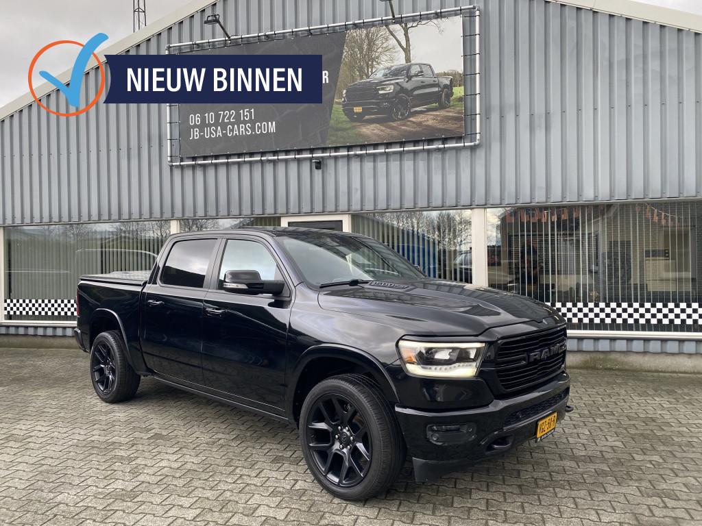 Dodge Ram Hemi V8 4x4 LPG Pano-Dak 360 Camera N.A.P., Gebruikt, 5654 cc, 402 pk, Zwart