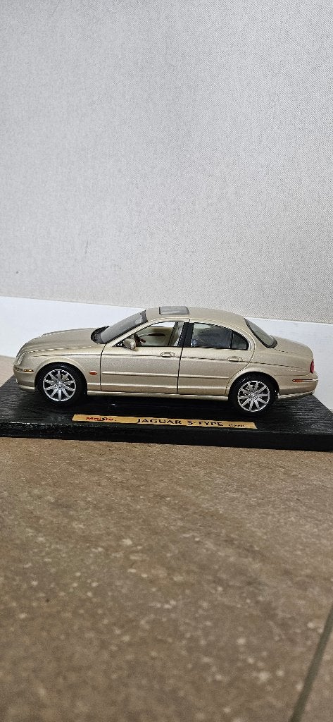 Jaquar S Type 1:18, Ophalen of Verzenden, Zo goed als nieuw, Auto, Overige merken