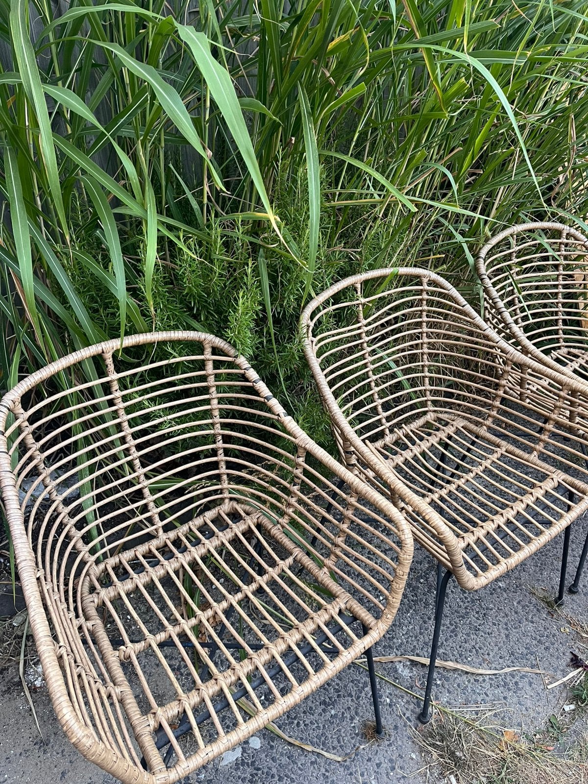 Rotan tuinstoelen, Ophalen, Zo goed als nieuw, Rotan