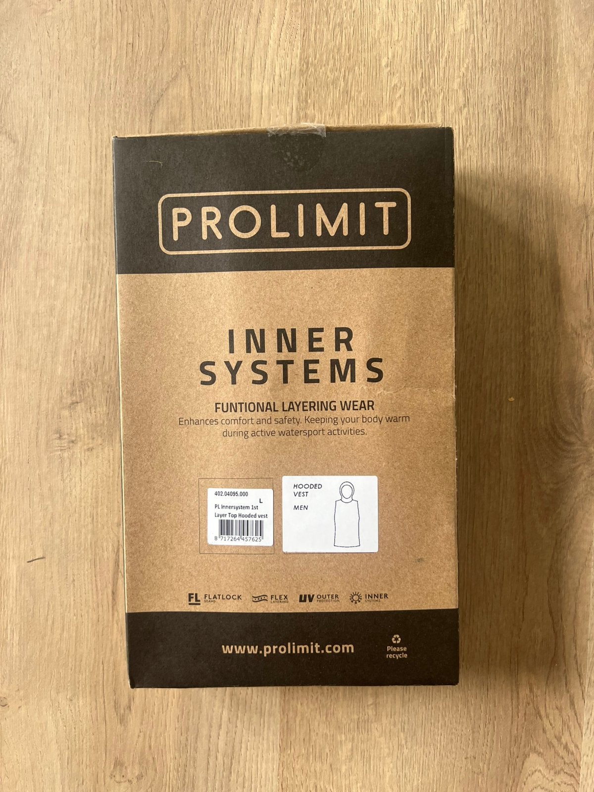 Prolimit hooded vest, Ophalen, Nieuw, Dame of Heer, Wetsuit