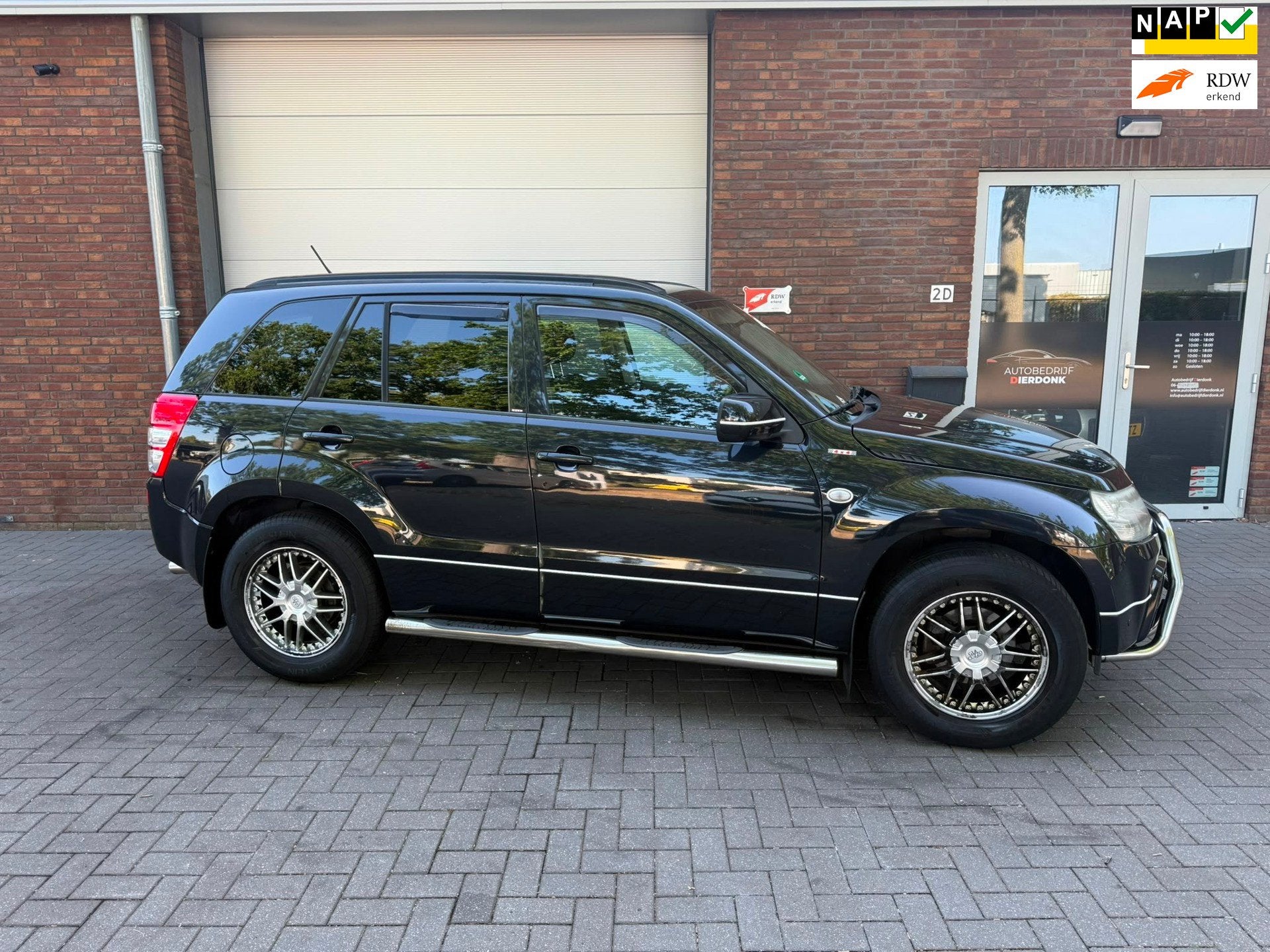 Suzuki Grand Vitara 2.0-16V Shogun|AUTOMAAT|NIEUWE APK|AIRCO, Auto's, Suzuki, Automaat, Stof, Zwart, 4 cilinders
