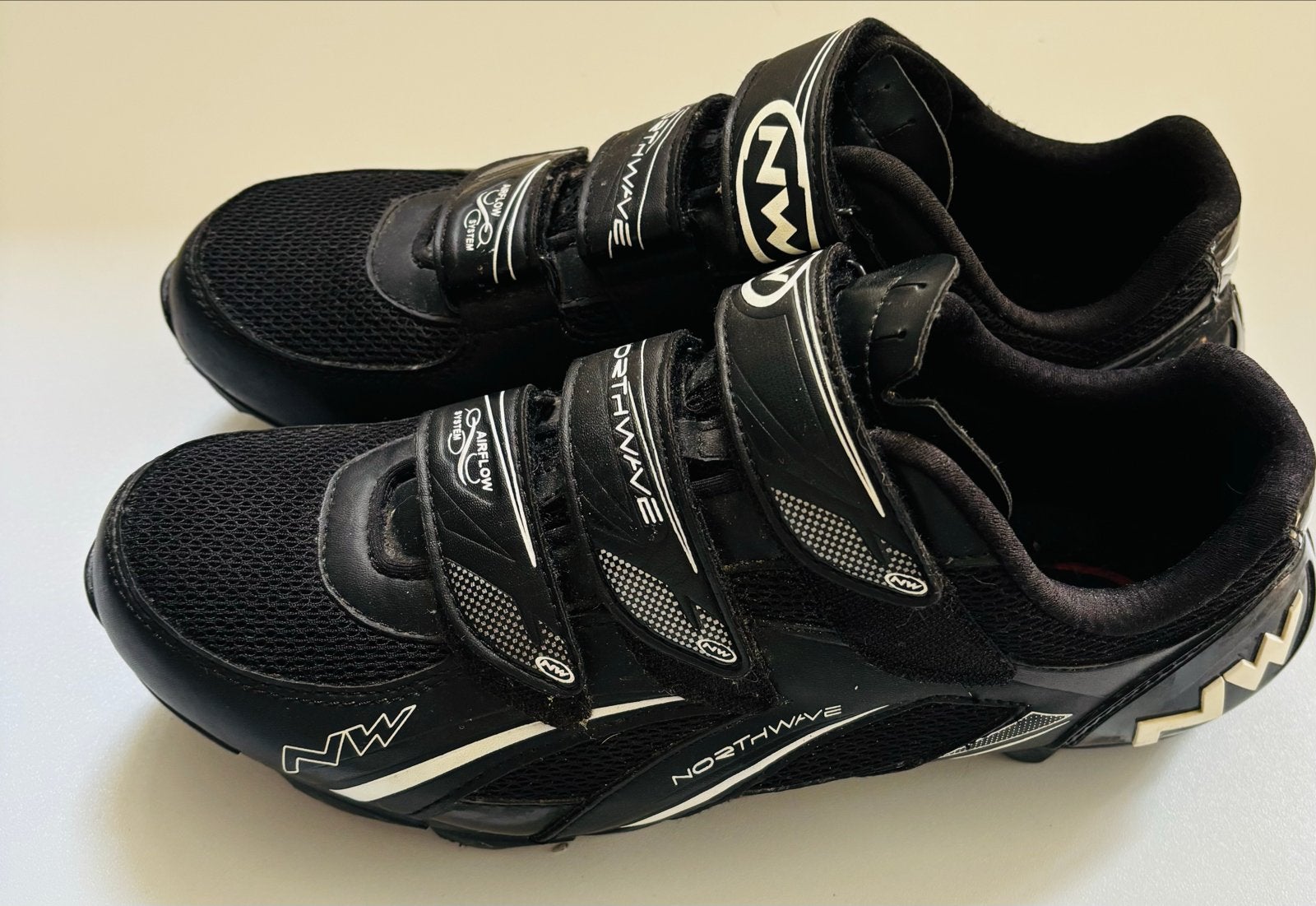 Northwave fietsschoenen - Zwart - Maat 44, Gebruikt, Heren, Schoenen, Overige maten