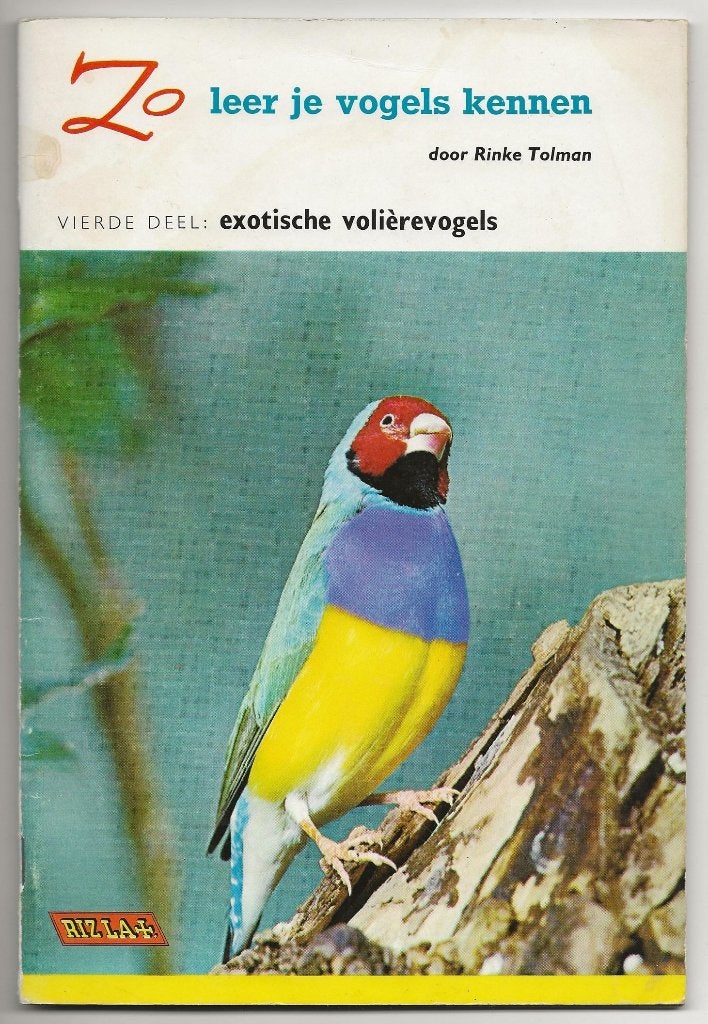 RIZLA-plaatjesalbum Zo leer je vogels kennen - 1e druk 1963, Ophalen, Gelezen, Plaatjesalbum