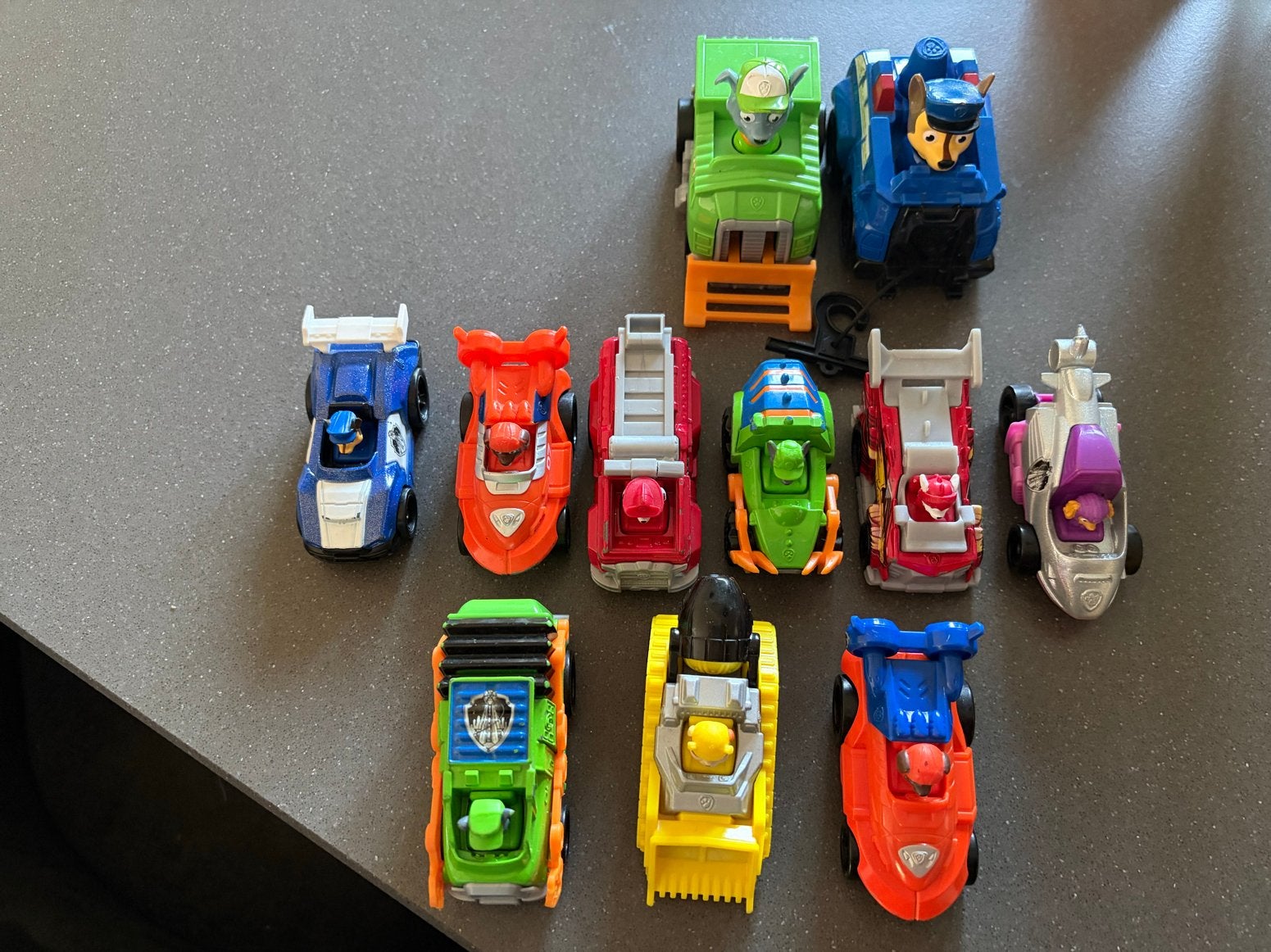 Paw Patrol auto's in nette staat, Ophalen of Verzenden, Gebruikt