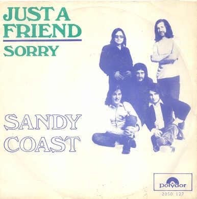 Nederbeat- Sandy Coast- Just a Friend, Gebruikt, 7 inch, Ophalen of Verzenden, Beschermende buitenhoes