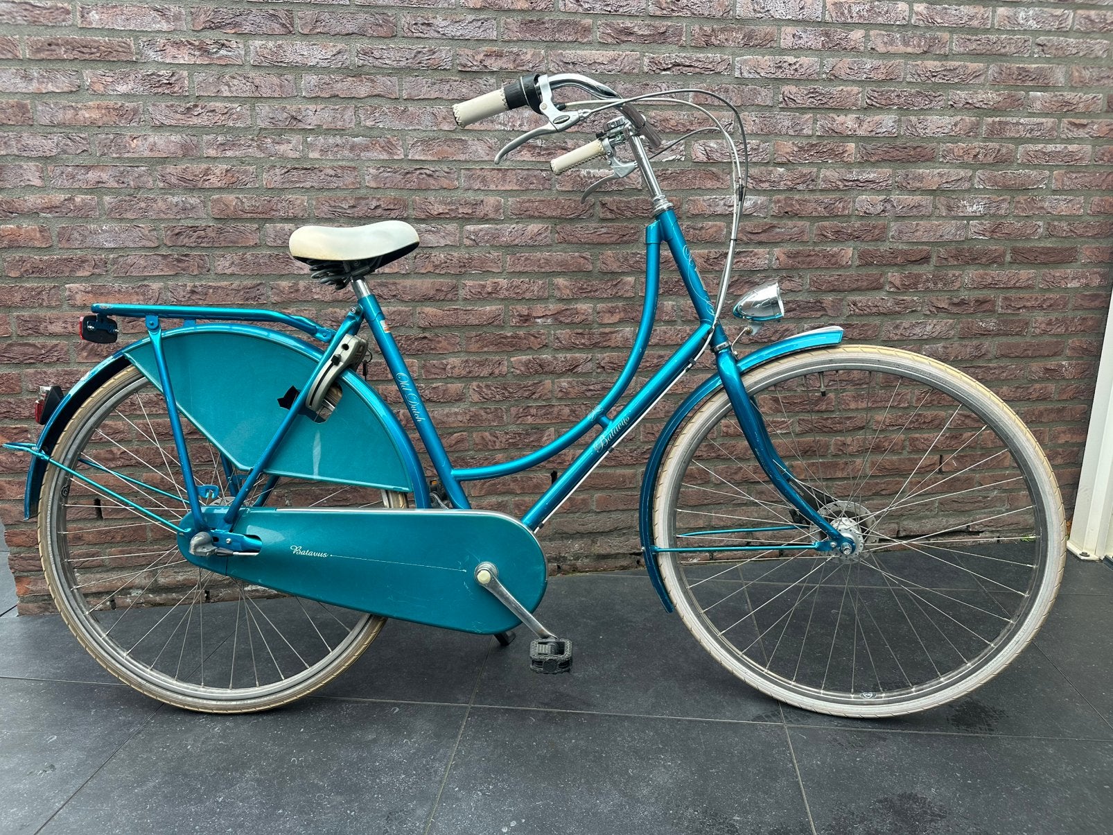 Batavus Old Dutch 28  omafiets, Ophalen, Gebruikt, Handrem