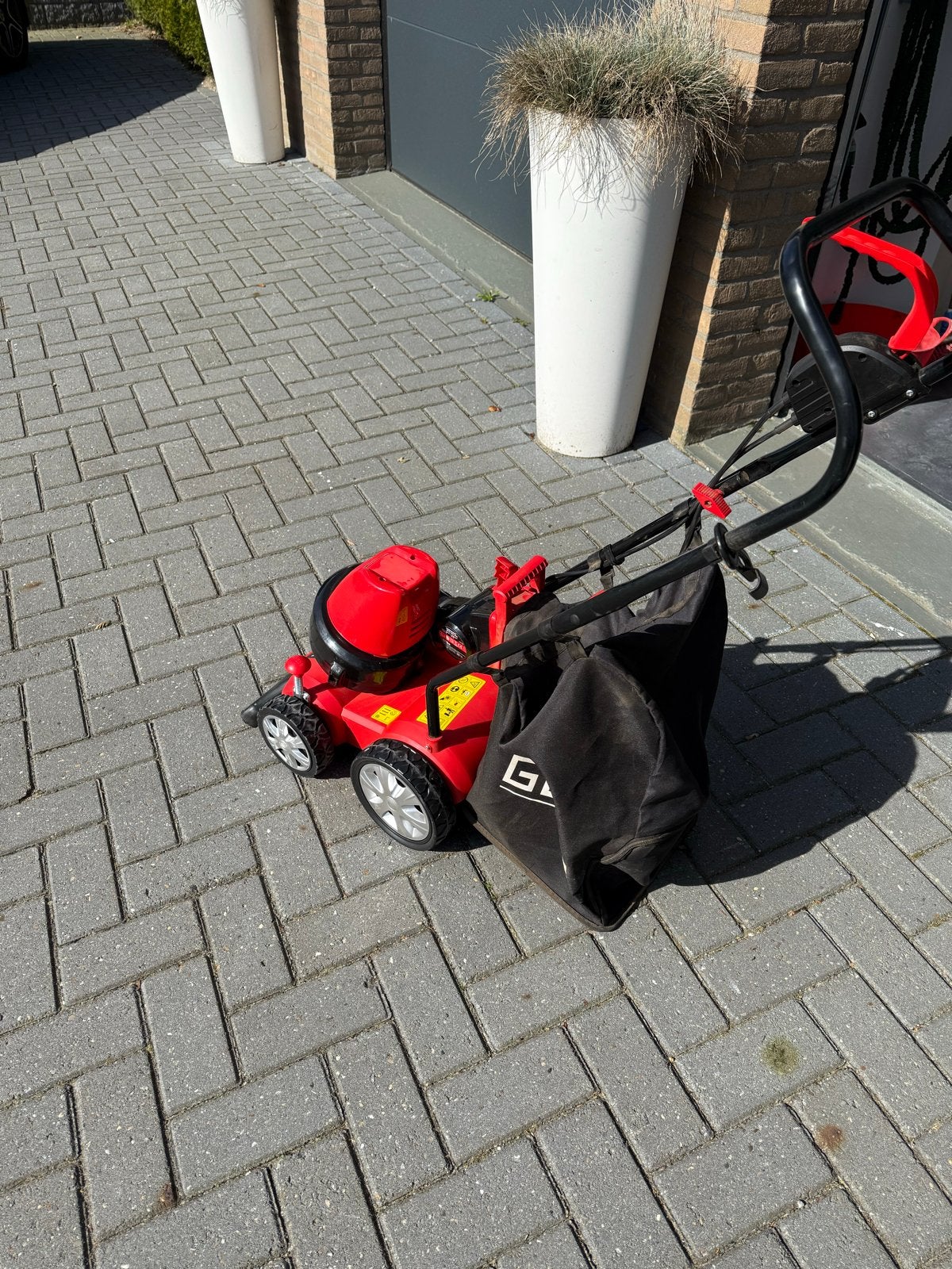 Hagelnieuwe bladzuiger en blazer (3-in-1), Ophalen, Handgedragen, Nieuw, Met opvangzak