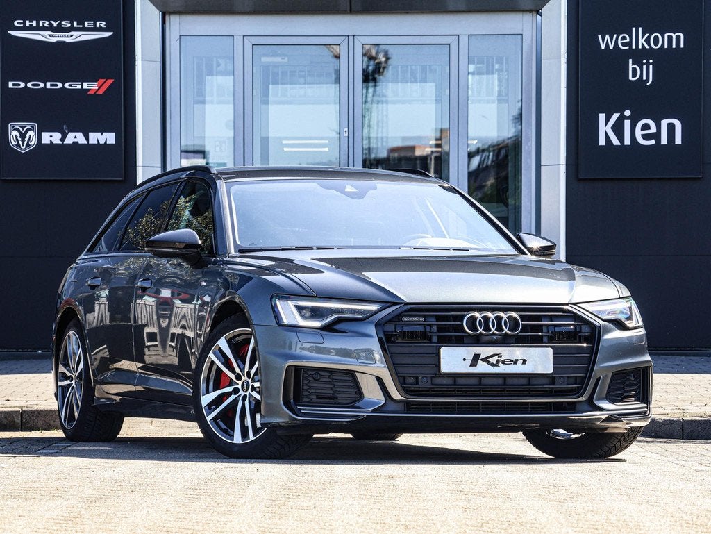 Audi A6 Avant 55 TFSI e quattro Competition | Leer | Stoelve, Auto's, Audi, Automaat, Gebruikt, 4 cilinders, Plug-in hybride